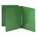 Smead Smead, Side Opening Pressboard Report Cover, Prong Fastener, Letter, Green 81451